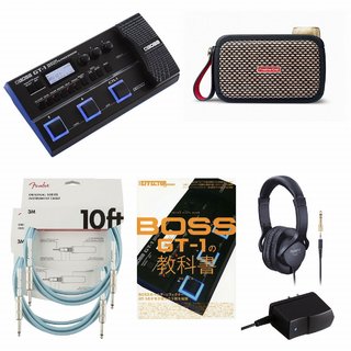 BOSS GT-1 Guitar Effects Processor マルチエフェクター 初心者 ボス [GT-1の教科書 + Spark GO 同時購入セット