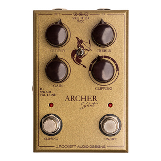 J.Rockett Audio Designs Archer Select 【7種類のクリッピング・ダイオードを搭載したオーバードライブ】【送料無料!】
