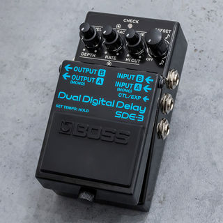 BOSS SDE-3 Dual Digital Delay 【SDE-3000をコンパクトサイズに】