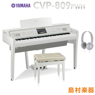 YAMAHACVP-809 Clavinova 電子ピアノ 白鏡面艶出し 【配送設置無料・代引不可】