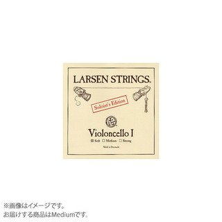 LARSEN sc331112 チェロ弦 SOLOIST ソリスト A弦 Medium 【バラ弦1本】