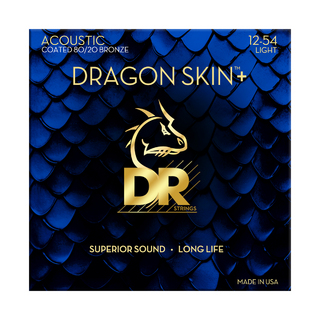 DR DRAGON SKIN+ 80/20ブロンズ ライト 012-054 アコースティックギター弦