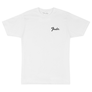 Fenderフェンダー Transition Logo Tee White XXLサイズ Tシャツ