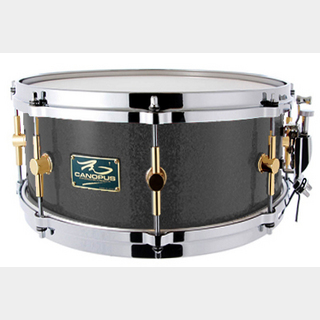 canopusThe Maple 6.5x14 Snare Drum Black Spkl