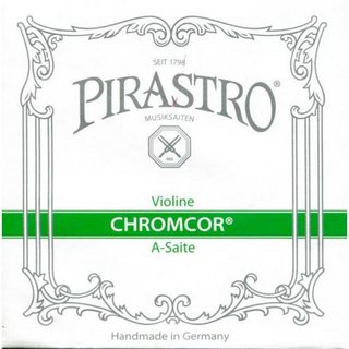 Pirastro319220 バイオリン弦 CHROMCOR クロムコア 4/4用 Mittel A線 【バラ弦1本】