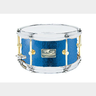 canopus The Maple 6x10 Snare Drum Blue Spkl