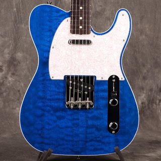 FenderISHIBASHI FSR MIJ Traditional 60s Custom Telecaster Quilted Maple Top Ash Back Translucent Blue[S/N
