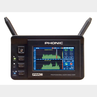 PHONIC digitalPAA6 ◆ 高精度 ハンドヘルド デジタル2ch オーディオ アナライザー キャリングケース付