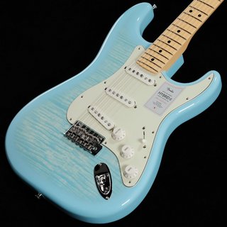 Fender 2024 Collection MIJ Hybrid II Stratocaster Maple Flame Celeste Blue [限定モデル](重量:3.52kg)【渋谷