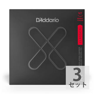 D'Addario ダダリオ XTC45 XT Composite Normal Tension クラシックギター弦×3セット