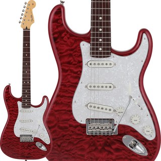 Fender 2024 Collection Hybrid II Stratocaster QMT (Red Beryl/Rosewood)