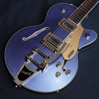 Gretsch G5655TG Electromatic Center Block Jr. Single-Cut with Bigsby and Gold Hardware Cerulean Smoke 【横浜