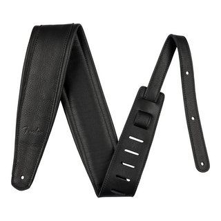 Fender Fender フェンダー 3.5" Premium Leather Strap Black ギターストラップ