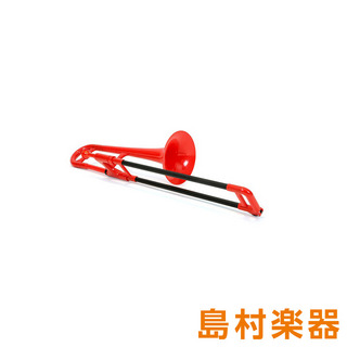 pInstruments pBone MINI Red レッド プラスチック トロンボーンアルトトロンボーン