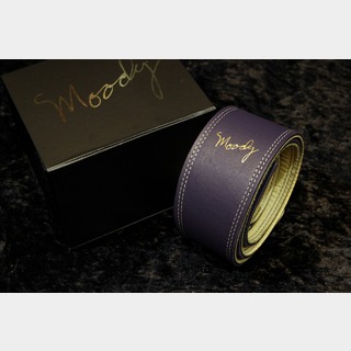 moodystraps Leather/Leather 2.5" Standard Violet/Cream
