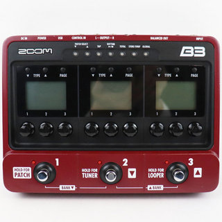 ZOOM 【中古】 ベースマルチエフェクター ZOOM B3 ズーム ベース用マルチエフェクター