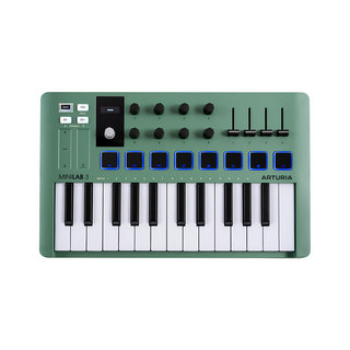 Arturia ARTURIA MiniLab 3 MINT USB/MIDIキーボード パッド コントローラー バンドルソフト付き