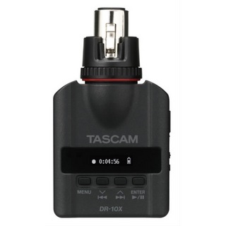 TascamDR-10X XLRマイク用プラグオンマイクロリニアPCMレコーダー