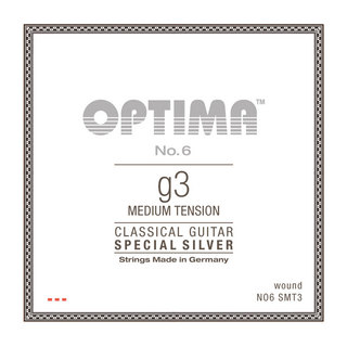 OPTIMA NO6.SMT3 No.6 Special Silver G3 Medium 3弦 バラ弦 クラシックギター弦×3本