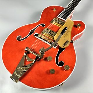 GretschG6120TG Players Edition Nashville Hollow Body with String- Thru Bigsby and Gold Hardware