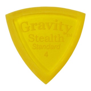 Gravity Guitar PicksStealth -Standard Master Finish- GSSS4M 4.0mm Yellow ギターピック