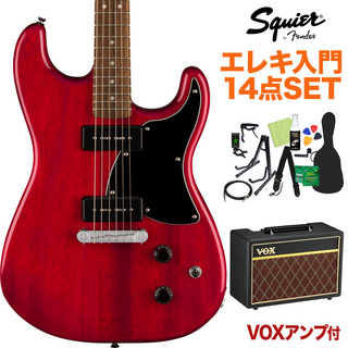 Squier by FenderParanormal Strat-O-Sonic CRT 初心者セット VOXアンプ付