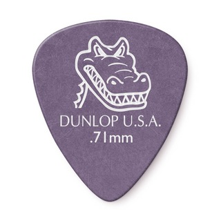 Jim Dunlop 417R GATOR GRIP STD PURPLE 0.71 ギターピック×36枚