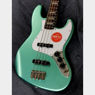 Squier by Fender Affinity Series Active Jazz Bass MSF Mystic Sea Foam Green