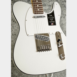 Fender American Ultra Telecaster RW / Arctic Pearl [#US23095824][3.47kg]