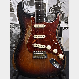 Fender Custom Shop MBS 1969 Stratocaster Relic -3 Color Sunburst- by Greg Fessler