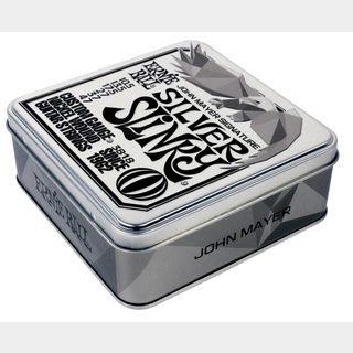 ERNIE BALL PO3818 SLINKY 3P SILVER ジョン・メイヤー シグネチャースリンキー 10.5-47 限定3パック特製缶 アーニーボ