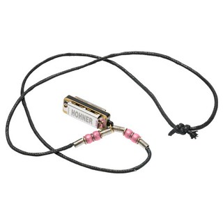 HohnerMini Harmonica Necklace (Pink)