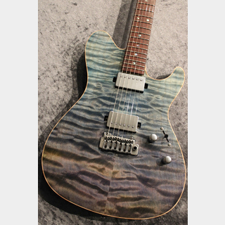 Sugi Custom Order DS496C 5A Quilt Maple/HM/Ash Sapphire #S240131 【ココボロ指板】【現地選定材使用】【軽量