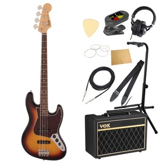 Fenderフェンダー MIJ Traditional 60s Jazz Bass 3TS エレキベース VOXアンプ付き 入門10点 初心者セット