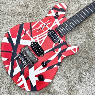 EVH Wolfgang Special Striped Series Red, Black, and White Satin【特価】