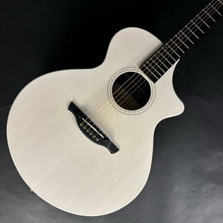 James J-300C II See-through White エレアコ 生音エフェクト トップ単板 簡単弦高調整システム チタン合金フレッ