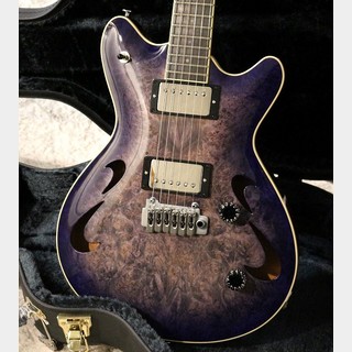 T's Guitars Arc-Hollow 22 Purple Burst【2.82kg】【担当選定の極杢5Aバールメイプルトップ】