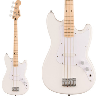 Squier by Fender SONIC BRONCO BASS Maple Fingerboard White Pickguard Arctic White ショートスケール エレキベース