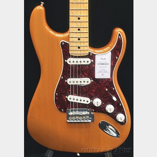 Fender Made In Japan Hybrid II Stratocaster -Vintage Natural/Maple-【JD24010308】【3.40kg】