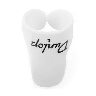 Jim Dunlop9011 White Plastic Fingerpicks ×3枚セット (M ミディアム/ホワイト)