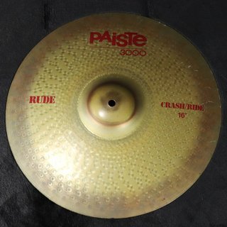 PAiSTe 3000 RUDE 16 CRASH/RIDE 【梅田店】