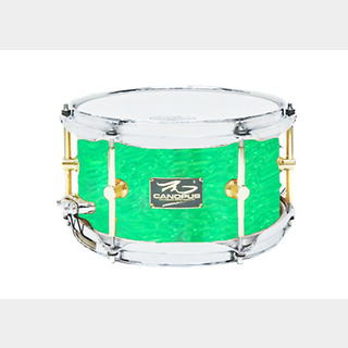 canopusThe Maple 6x10 Snare Drum Signal Green Ripple