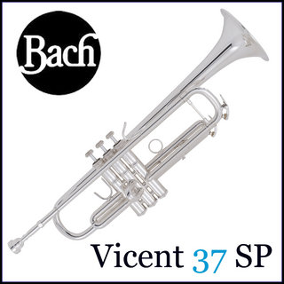 Bach Vincent37 ヴィンセントSPシルバーメッキ仕上げ B♭【WEBSHOP】