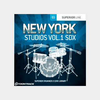 TOONTRACK SDX - NEW YORK STUDIOS VOL.1