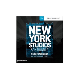 TOONTRACK SDX BUNDLE - NEW YORK STUDIOS(オンライン納品専用)※代引きはご利用いただけません