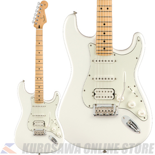 FenderPlayer Stratocaster HSS, Maple Fingerboard, Polar White【アクセサリープレゼント】(ご予約受付中)