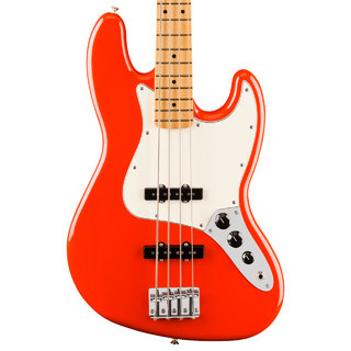 FenderPlayer II Jazz Bass  Coral Red / Maple
