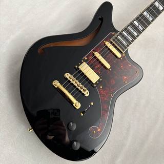 D'Angelico Deluxe Bedford SH -Black- #W2201093 ≒3.45kg【D'Angelicoオリジナルストラッププレゼント!】