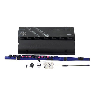 NUVO 【中古】フルート ヌーボ スチューデントフルート NUVO STUDENT FLUTE 2.0 Metalic Blue Black