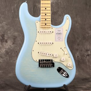 Fender 2024 Collection Made in Japan Hybrid II Stratocaster Maple FB Flame Celeste Blue [限定][S/N JD240189